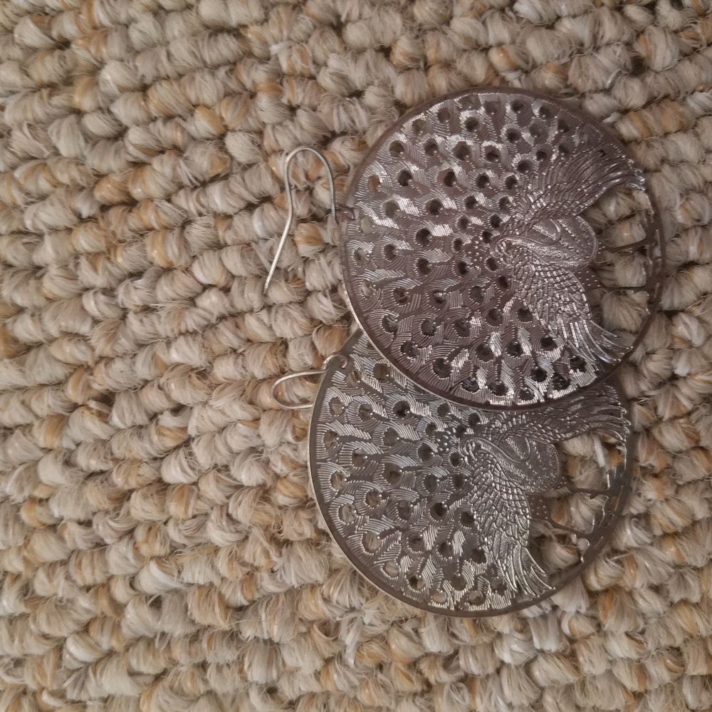 Peacock Earrings